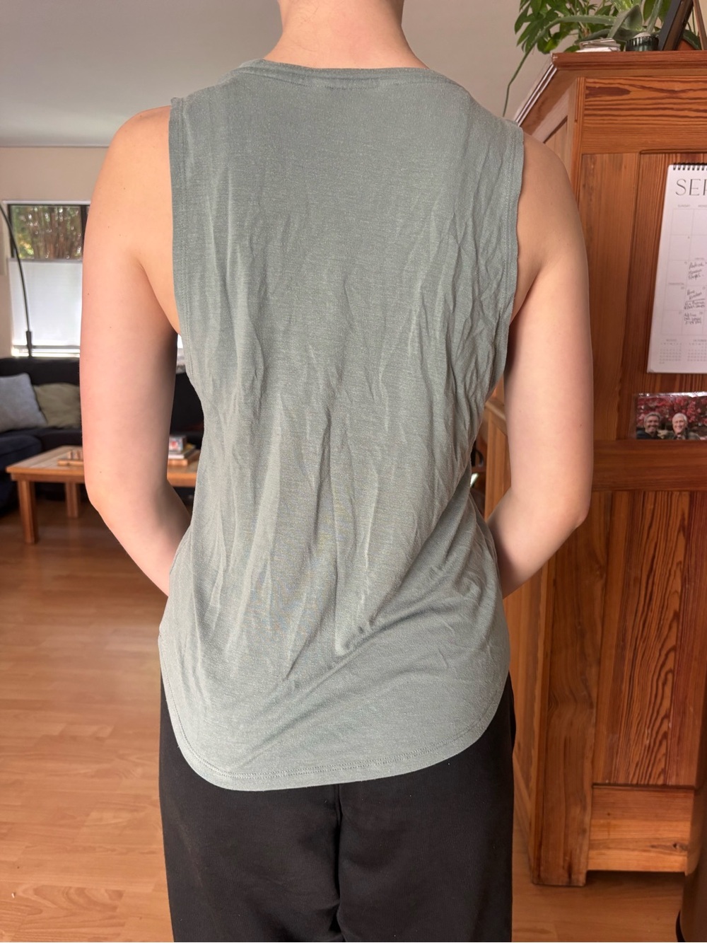 Athleta Sleeveless Tank Top - Sage Green